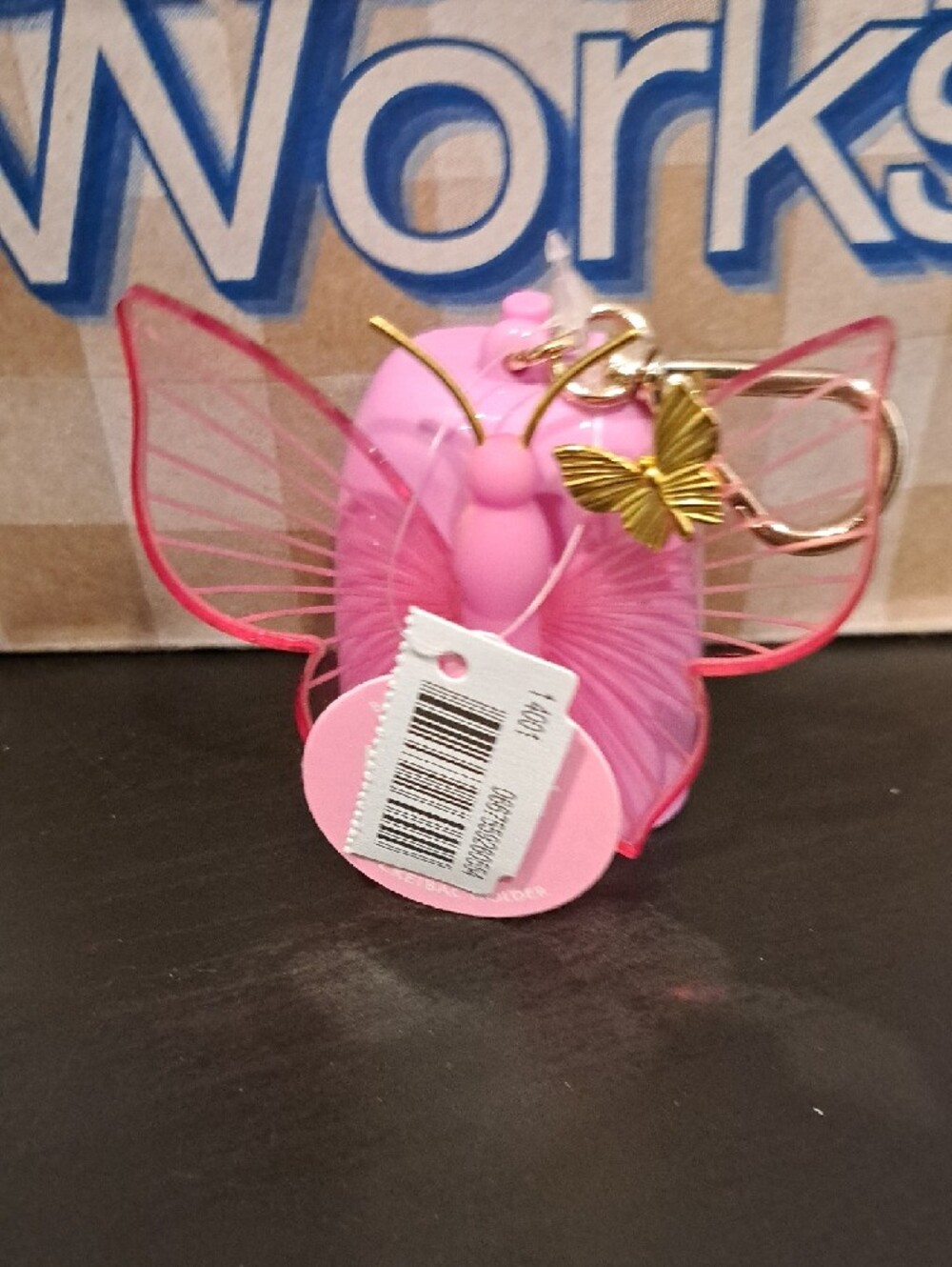 Bath & Body Works Pink Butterfly Pocketback Holder - Picture 4 of 4